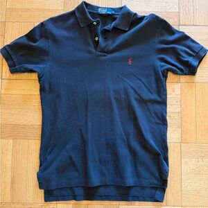 VTG Polo by Ralph Lauren Black Polo with Red Pony Embroidery